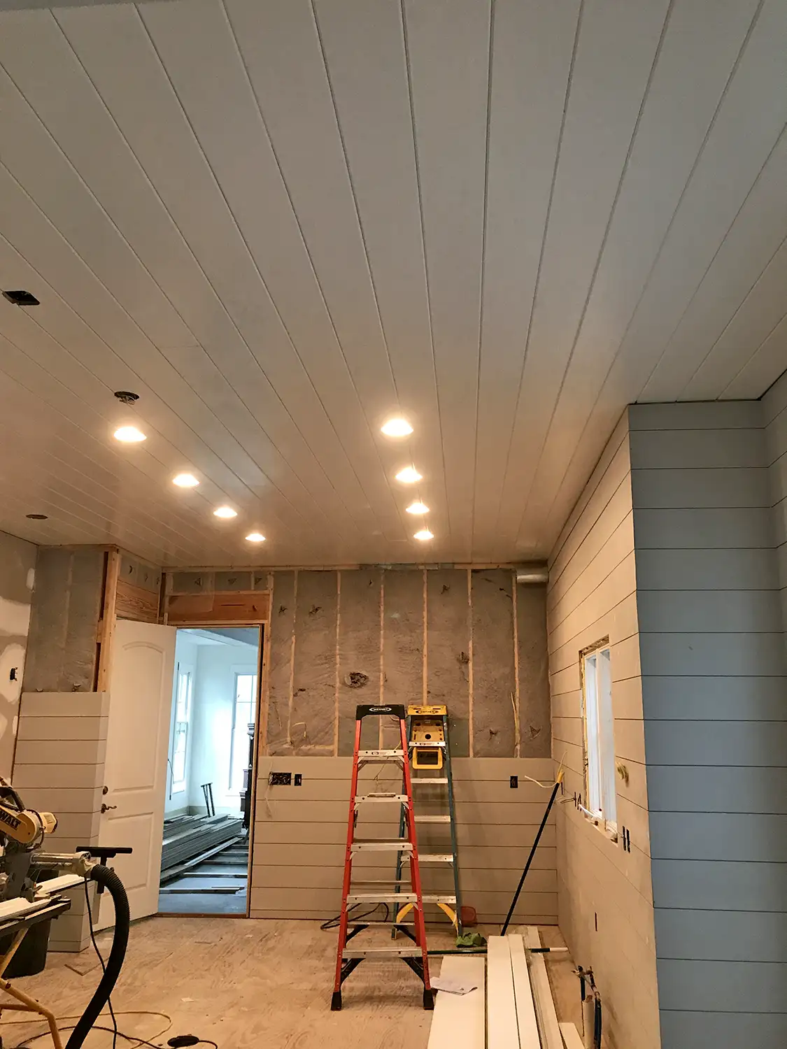 Luxury new home construction - Middle Field project progress photo 2 by McQuillen Custom Homes in Orange Beach, AL
